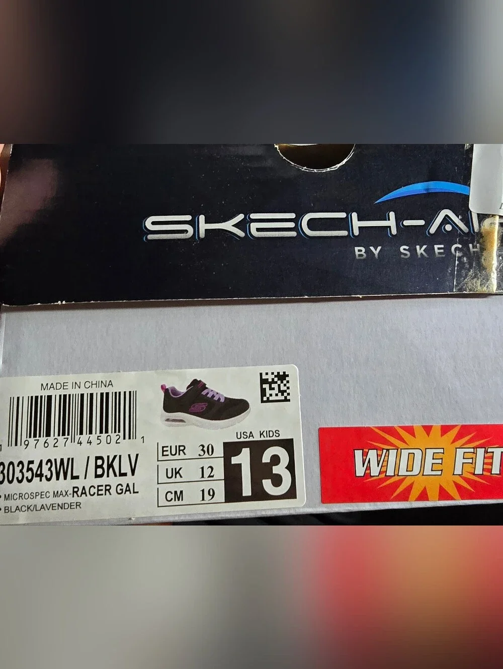 SketchersMicrospec Max - Racer Gal Sneakers-Wide Fit